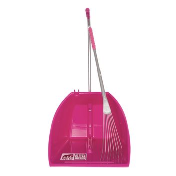 Red Gorilla Big Tidee with Long Metal Rake Pink