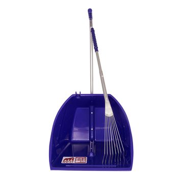 Red Gorilla Bit Tidee with Long Metal Rake Purple