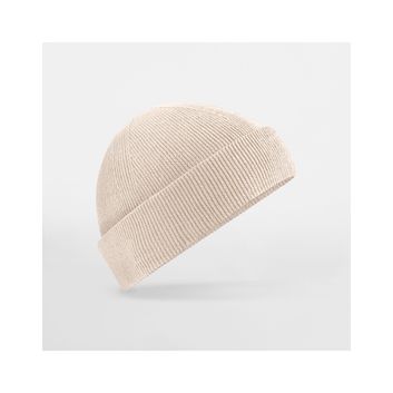 Beechfield Organic Cotton Fisherman Beanie Almond
