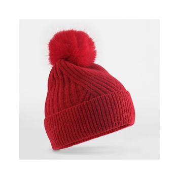 Beechfield Snow Luxe Beanie Classic Red