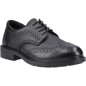 Amblers Cambridge Occupational Safety Shoe Black