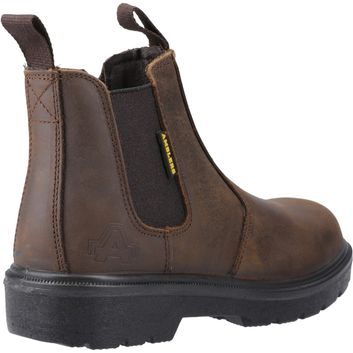 Amblers FS128 Hardwearing Pull On Safety Dealer Boot Brown alternative
