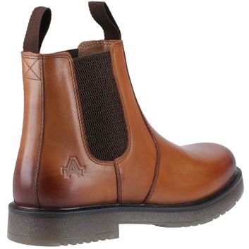 Amblers Wells Boots Tan alternative