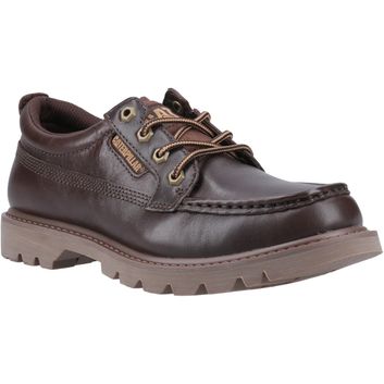 CAT Lifestyle Colorado Moc Toe Low Shoes Dark Brown