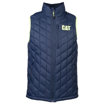 Caterpillar Insulated Vest Detroit Blue