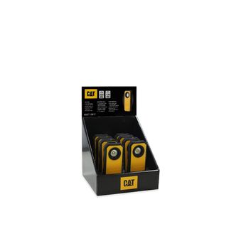 Caterpillar Pocket Spot Light 250LM 8Pcs Display Yellow/Black