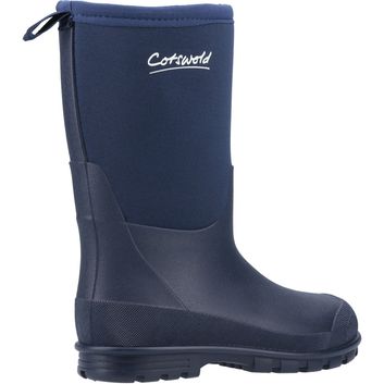 Children's Cotswold Hilly Neoprene Wellington Boot Blue alternative