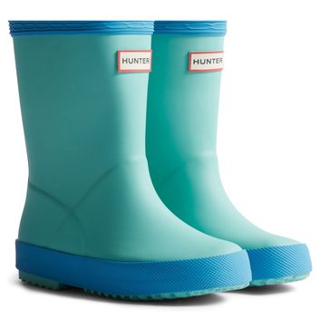 Children's Hunter Kids First Boot Pool Blue/Blue Bottle