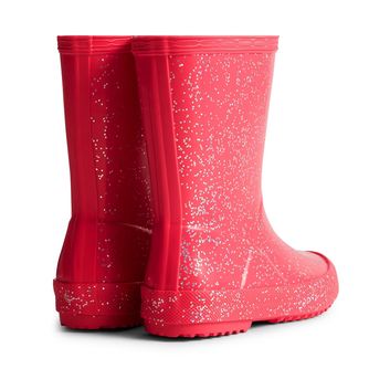 Children's Hunter Kids First Giant Glitter Wellington Thrift alternative