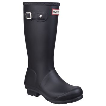 Children's Hunter Original Wellington Boots Black
