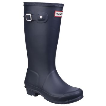 Children's Hunter Original Wellington Boots Navy