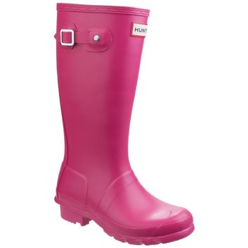 Children's Hunter Original Wellington Boots Pink