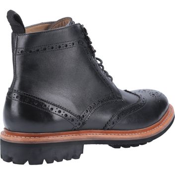 Cotswold Rissington Commando Goodyear Welt Boot Black alternative