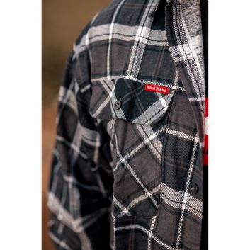 Hard Yakka Core Flannel Shirt Charcoal alternative