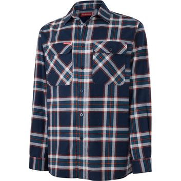 Hard Yakka Core Flannel Shirt Navy