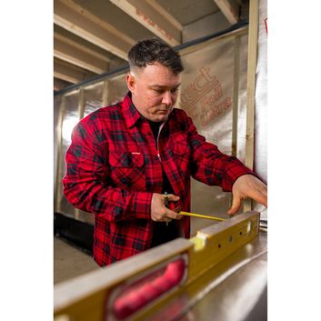 Hard Yakka Core Flannel Shirt Red alternative