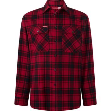 Hard Yakka Core Flannel Shirt Red