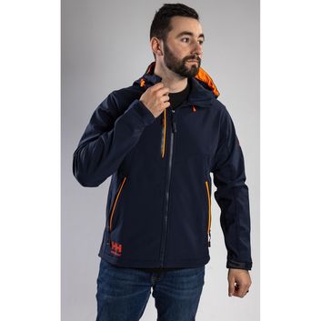 Helly Hansen Workwear Chelsea Evolution Hooded Softs Navy