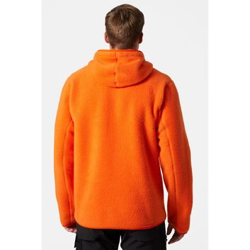 Helly Hansen Workwear Heritage Pile Hoodie Dark Orange alternative