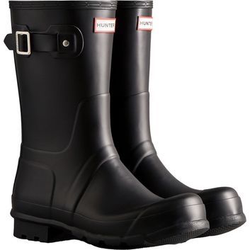 Hunter Original Short Wellington Boots Black