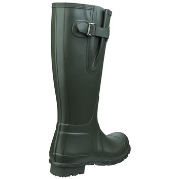 Hunter Original Side Adjustable Wellington Boots Dark Olive Green alternative