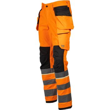 Helly Hansen Workwear UC-ME Construction Trouser CL2 Hi Vis Orange/Ebony alternative