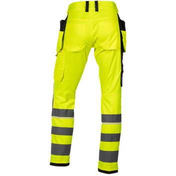 Helly Hansen Workwear UC-ME Construction Trouser CL2 Hi Vis Yellow/Ebony alternative