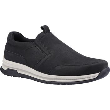 Hush Puppies Cole Shoe Black Nubuck