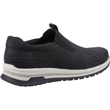 Hush Puppies Cole Shoe Black Nubuck alternative
