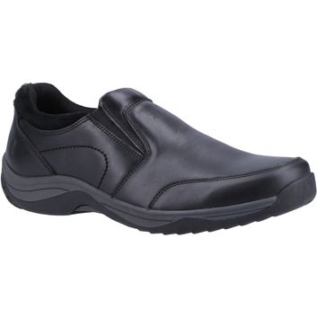 Hush Puppies Donald Slip On Shoe Black