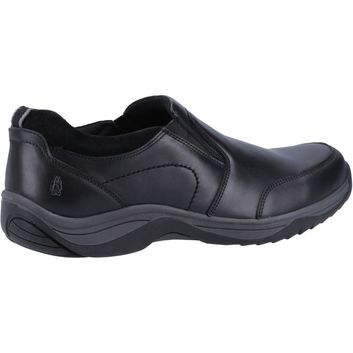 Hush Puppies Donald Slip On Shoe Black alternative