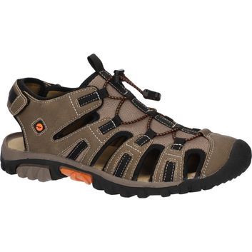 Hi-Tec Cove Sport Sandal Taupe/Burnt Orange