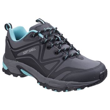 Ladies Cotswold Abbeydale Low Hiker Grey/Black/Aqua