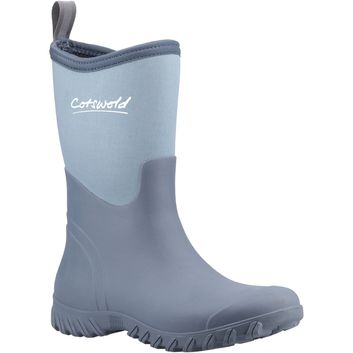 Ladies Cotswold Ashmead Wellingtons Blue