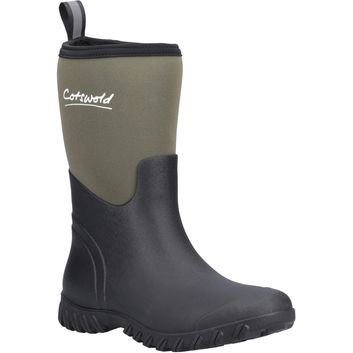 Ladies Cotswold Ashmead Wellingtons Green