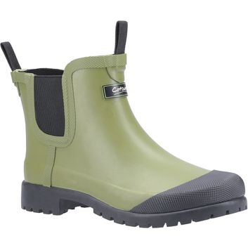Ladies Cotswold Blenheim Waterproof Ankle Boot Green