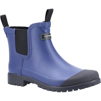 Ladies Cotswold Blenheim Waterproof Ankle Boot Navy
