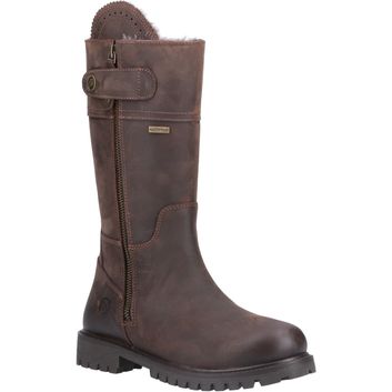 Ladies Cotswold Bushcombe Mid Boot Brown