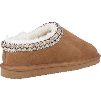 Ladies Cotswold Foxmoor Slippers Tan alternative
