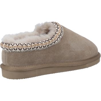 Ladies Cotswold Foxmoor Slippers Taupe alternative