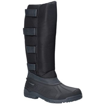 Ladies Cotswold Kemble Short Wellington Boot Black
