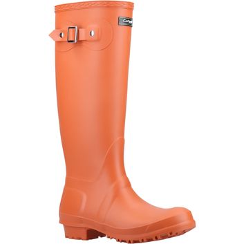 Ladies Cotswold Sandringham Wellingtons Pumpkin