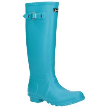 Ladies Cotswold Sandringham Wellingtons Turquoise