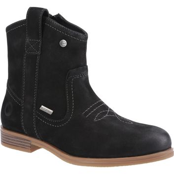 Ladies Cotswold Signet Ankle Boots Black