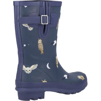 Ladies Cotswold Woodland Mid Wellingtons Owls alternative