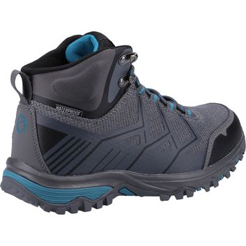 Ladies Cotswold Wychwood Recycled Hiking Boots Grey/Blue alternative