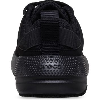Ladies Crocs On the Clock Work Sneaker Triple Black alternative