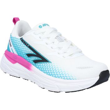 Ladies Hi-Tec Promenade Trainers Bright White/Black