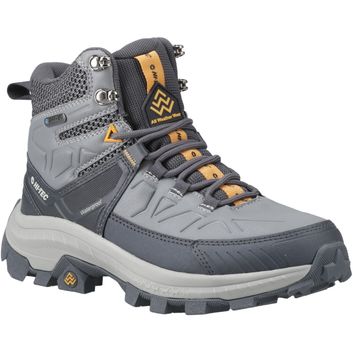 Ladies Hi-Tec Rainier Hiking Boots Cool Grey