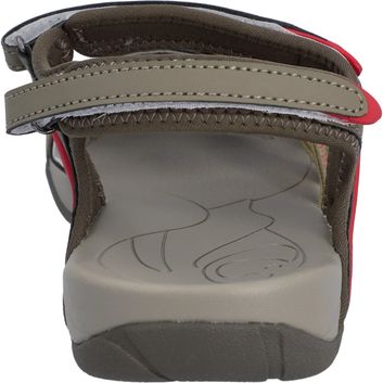 Ladies Hi-Tec Savanna II Sandal Light Taupe/Olive Green/Sunset Coral alternative